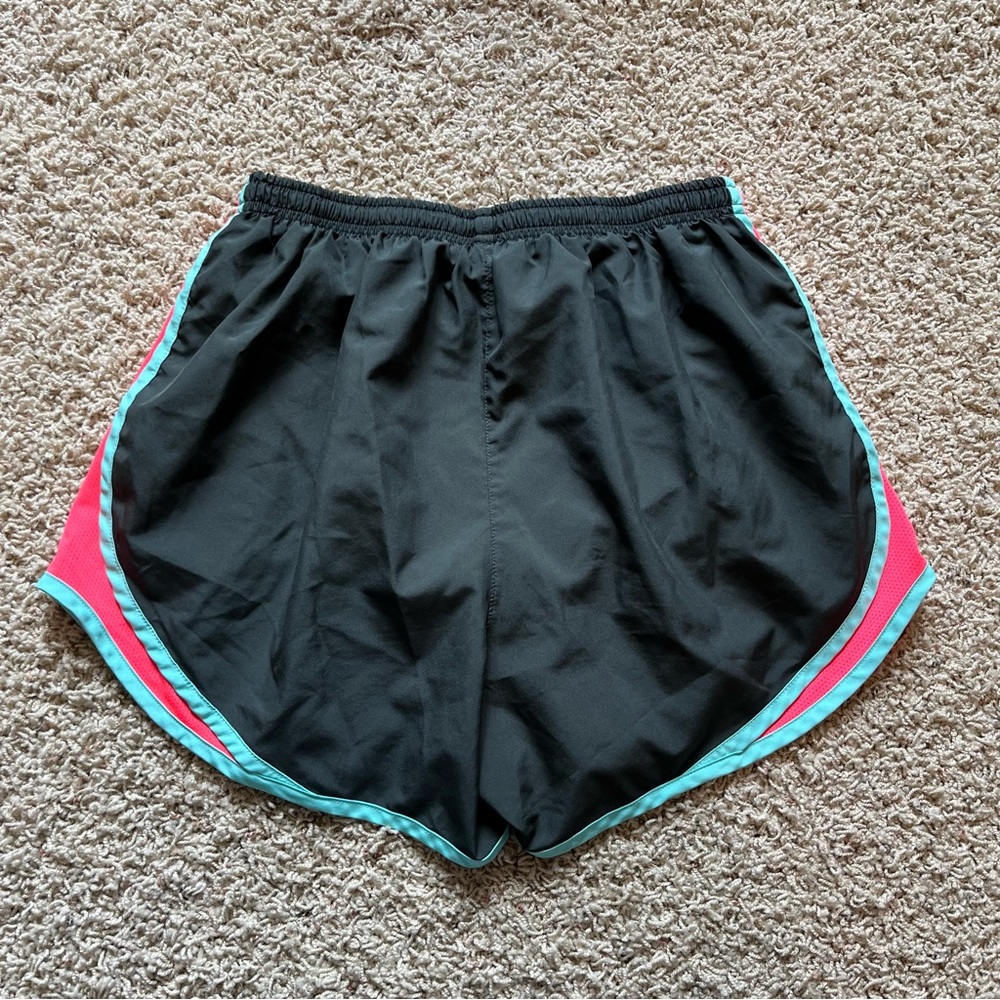 Nike Women’s Tempo Running Shorts Gray Pink - Picture 5 of 6